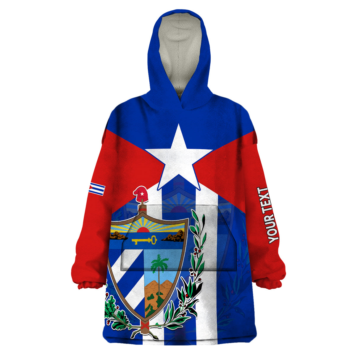 custom-personalised-cuba-simple-coat-of-arms-wearable-blanket-hoodie