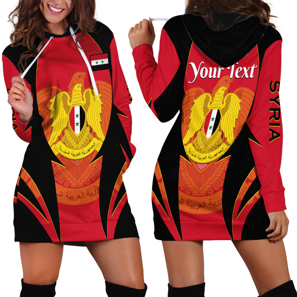 custom-personalised-syria-evacuation-day-hoodie-dress-coat-of-arms