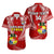 (Custom Text And Number) Tonga Rugby Hawaiian Shirt Mate Maa Tonga Pacific Tongan Ngatu - Wonder Print Shop