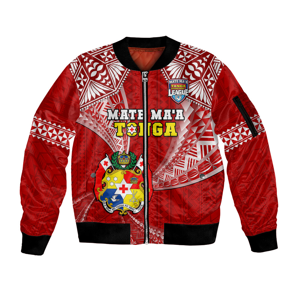 custom-text-and-number-tonga-rugby-sleeve-zip-bomber-jacket-mate-maa-tonga-pacific-tongan-ngatu