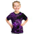 (Custom Personalised) Hawaii Hammerhead Shark Kid T Shirt Polynesian Kakau With Kanaka Purple - Wonder Print Shop