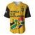 South Africa Baseball Jersey African Pattern Happy Freedom Day Yellow Version - Wonder Print Shop