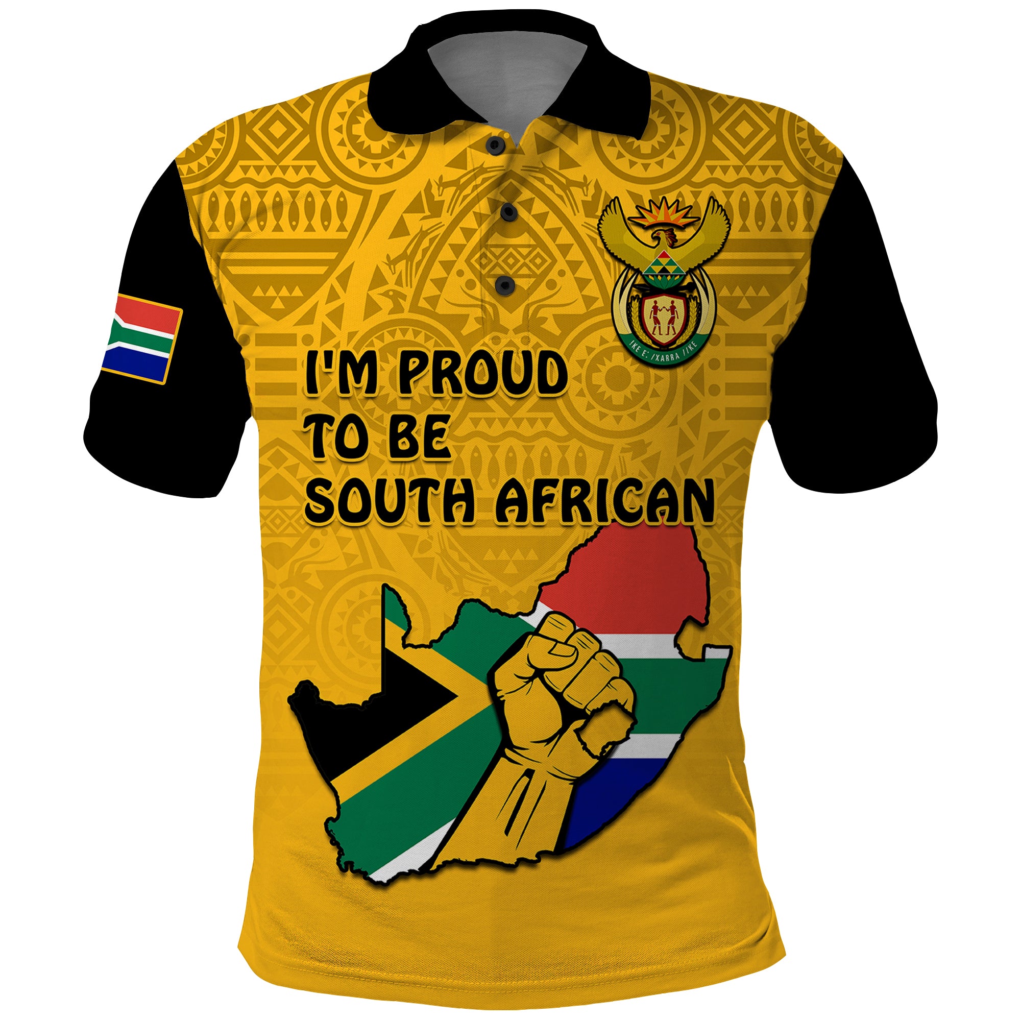 south-africa-polo-shirt-african-pattern-happy-freedom-day-yellow-version