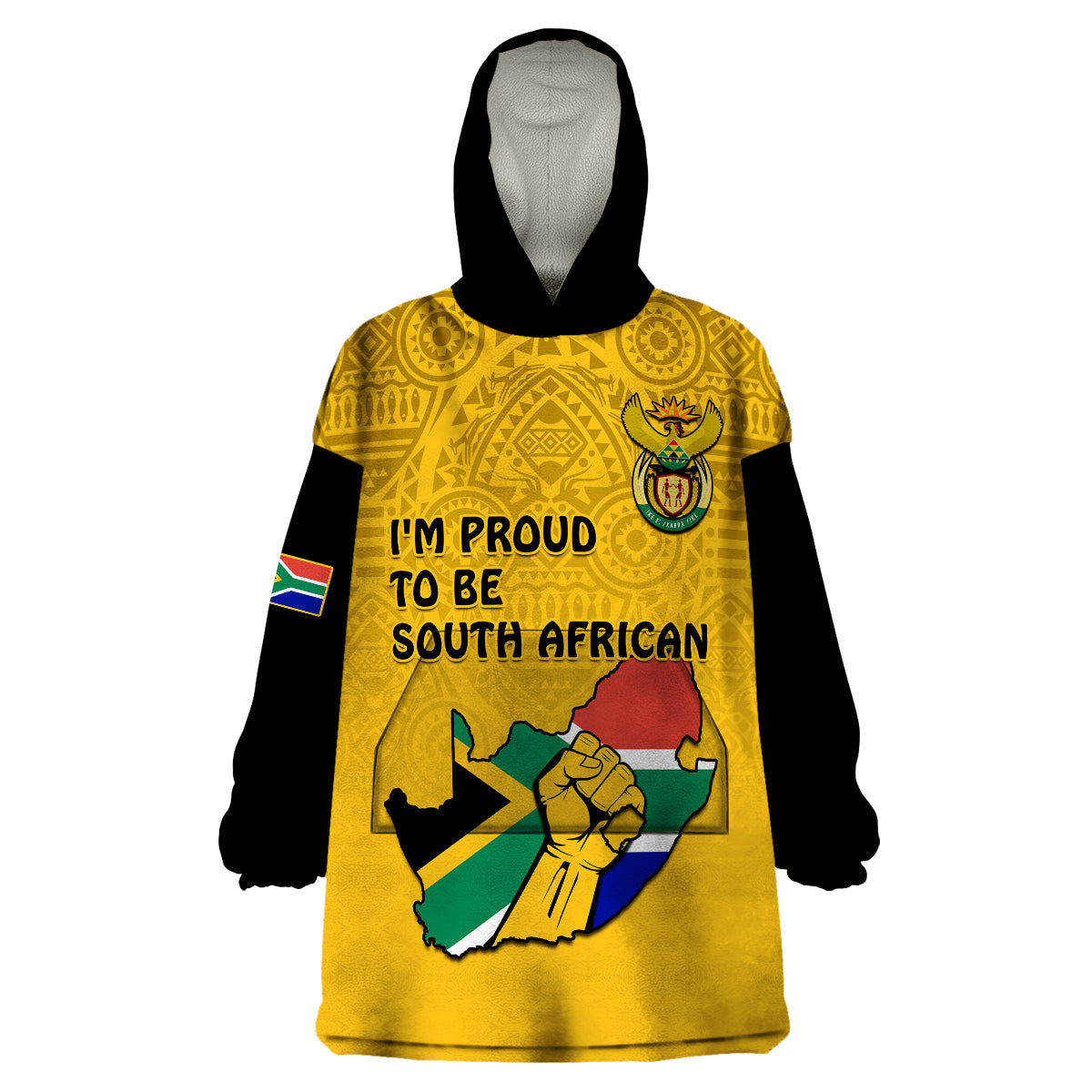 south-africa-wearable-blanket-hoodie-african-pattern-happy-freedom-day-yellow-version