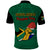 South Africa Polo Shirt African Pattern Happy Freedom Day Green Version - Wonder Print Shop