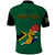 Custom South Africa Polo Shirt African Pattern Happy Freedom Day Green Version - Wonder Print Shop