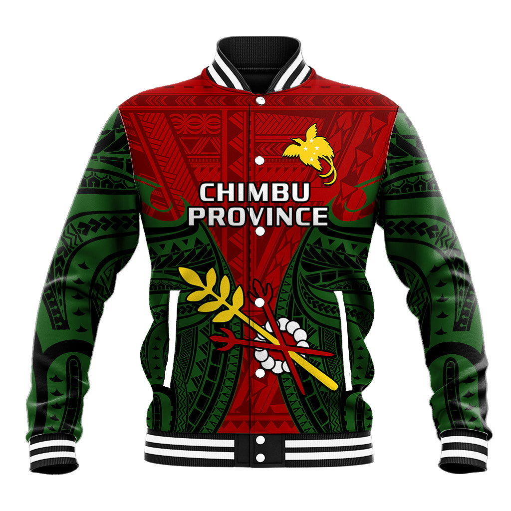 custom-personalised-papua-new-guinea-baseball-jacket-chimbu-province-mix-coat-of-arms-polynesian-art