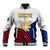 Philippines Independence Day Baseball Jacket Proud To Be Filipino Polynesian Pattern - Wonder Print Shop