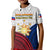 Philippines Polo Shirt Independence Day for Kid Proud To Be Filipino Polynesian Pattern - Wonder Print Shop