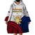 Philippines Independence Day Wearable Blanket Hoodie Proud To Be Filipino Polynesian Pattern - Wonder Print Shop