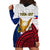 (Custom Personalised) Philippines Independence Day Hoodie Dress Proud To Be Filipino Polynesian Pattern - Wonder Print Shop