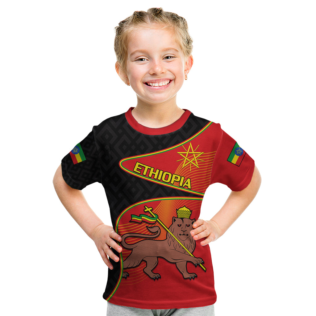 custom-personalised-ethiopia-derg-downfall-day-kid-t-shirt-ethiopian-lion-of-judah