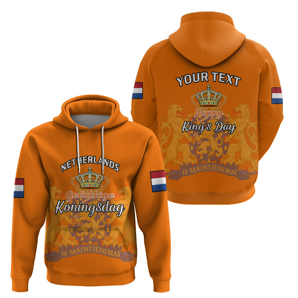 Netherlands Kings Day Hoodie Gelukkige Koningsdag Ver.02 - Wonder Print Shop