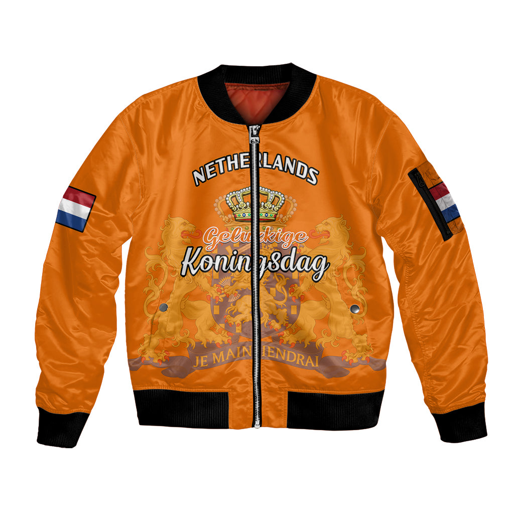 netherlands-kings-day-sleeve-zip-bomber-jacket-gelukkige-koningsdag-ver02