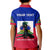 Custom Haiti Polo Shirt for Kid Negre Marron With Haitian Flag - Wonder Print Shop