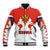 (Custom Text And Number) Russia Hockey 2023 White Sporty Style Baseball Jacket - Wonder Print Shop