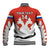 (Custom Text And Number) Russia Hockey 2023 White Sporty Style Baseball Jacket - Wonder Print Shop