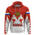 Custom Russia Hockey 2023 White Sporty Style Hoodie - Wonder Print Shop