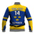 (Custom Text And Number) Sweden Hockey 2023 Sporty Style Baseball Jacket - Wonder Print Shop