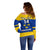 (Custom Text And Number) Sweden Hockey 2023 Sporty Style Off Shoulder Sweater - Wonder Print Shop