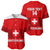 (Custom Text And Number) Switzerland Hockey 2023 Sporty Style Baseball Jersey - Wonder Print Shop