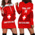 (Custom Text And Number) Switzerland Hockey 2023 Sporty Style Hoodie Dress - Wonder Print Shop