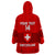 (Custom Text And Number) Switzerland Hockey 2023 Sporty Style Wearable Blanket Hoodie - Wonder Print Shop