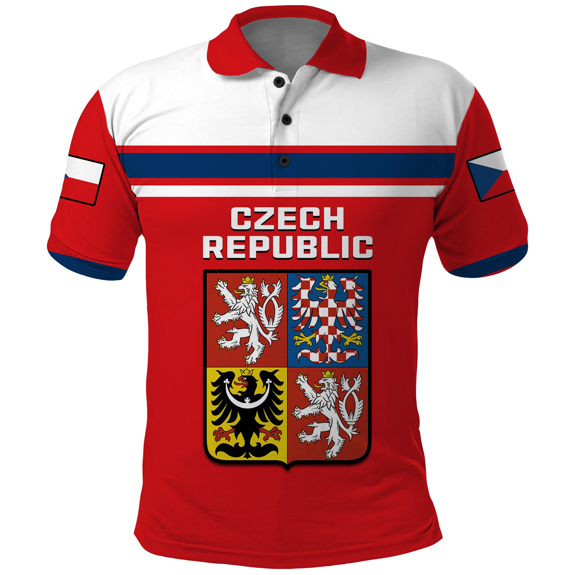 czech-republic-hockey-2023-sporty-style-polo-shirt