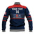 (Custom Text And Number) United States Hockey 2023 Baseball Jacket USA Sporty Style - Wonder Print Shop