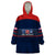 (Custom Text And Number) United States Hockey 2023 Wearable Blanket Hoodie USA Sporty Style - Wonder Print Shop