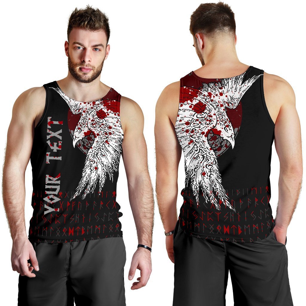 custom-viking-mens-tank-top-mystical-raven-tattoo-blood