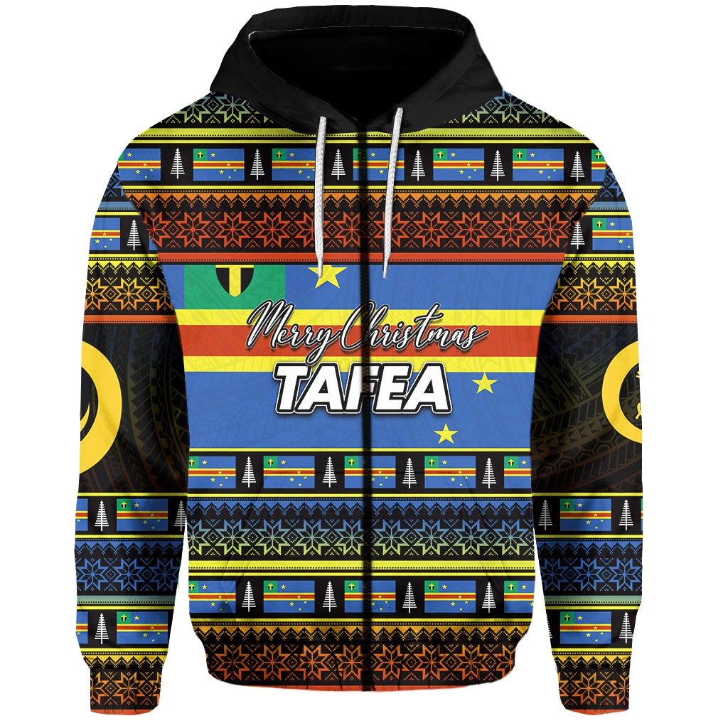 Tafea Province Zip Hoodie Of Vanuatu Christmas LT6 - Wonder Print Shop