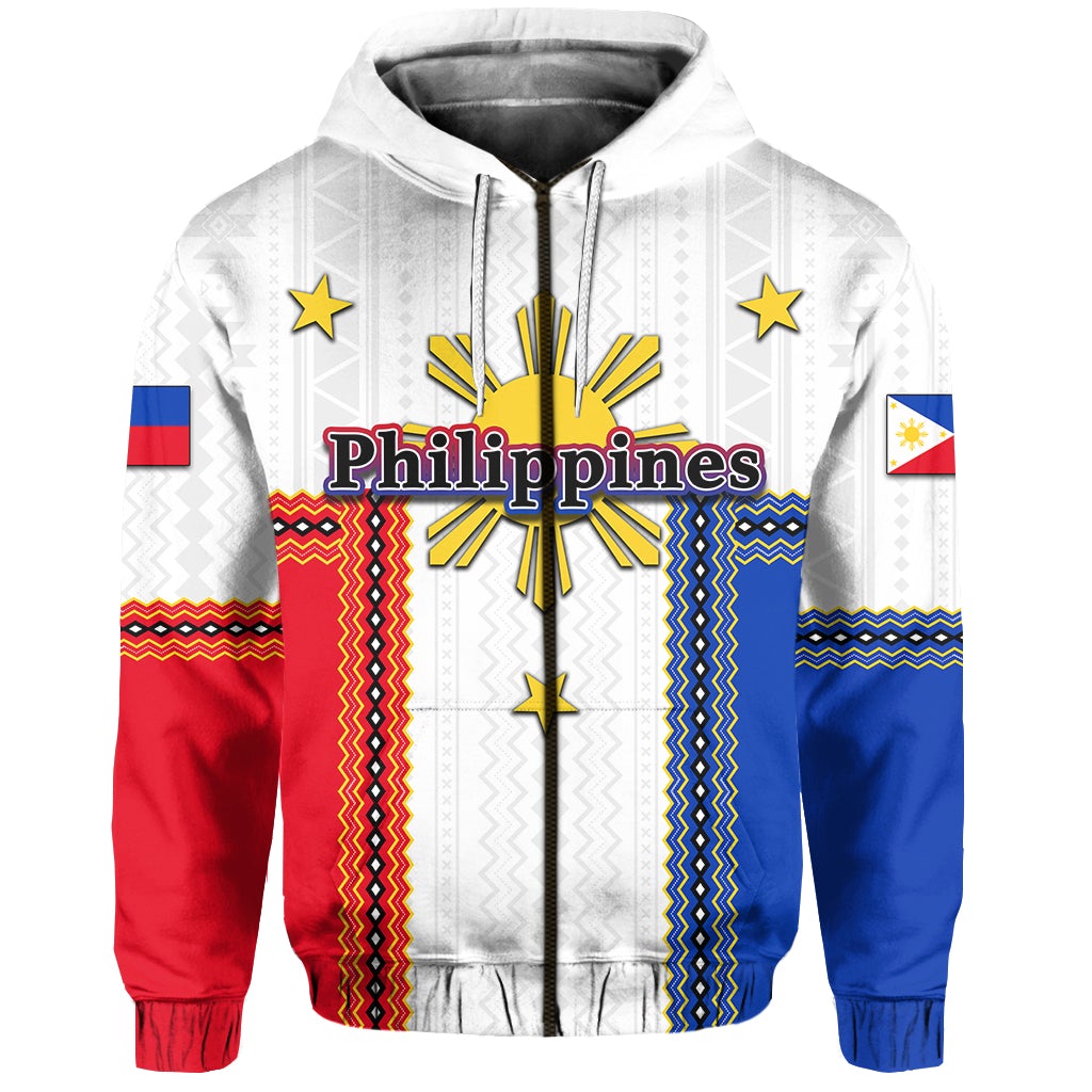 Custom Philippines Zip Hoodie LT6 - Wonder Print Shop