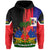 Haiti Flag Coat Of Arm Hoodie (Zip Up) - Wonder Print Shop