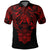 Viking Polo Shirt Tattoo All Over Print Red RLT12 - Wonder Print Shop