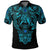 Viking Polo Shirt Tattoo All Over Print Blue RLT12 - Wonder Print Shop