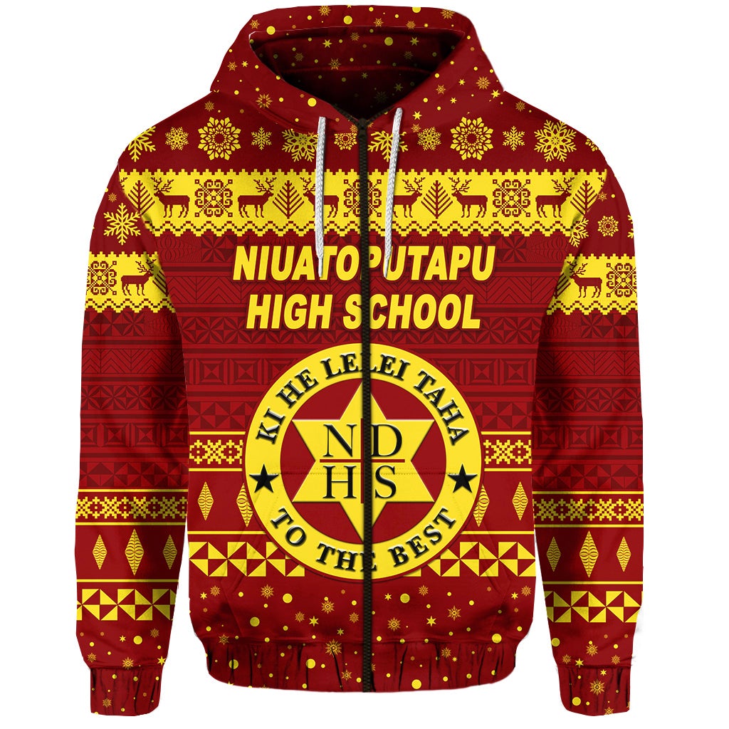 custom-personalised-niuatoputapu-high-school-christmas-zip-hoodie-simple-style