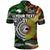 Custom Maori Aboriginal Polo Shirt Together Green, Custom Text And Number LT8 - Wonder Print Shop