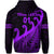 Custom New Zealand Rugby Maori Zip Hoodie Silver Fern Koru Vibes Purple LT8 - Wonder Print Shop