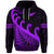 Custom New Zealand Rugby Maori Hoodie Silver Fern Koru Vibes Purple LT8 - Wonder Print Shop