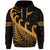 Custom New Zealand Rugby Maori Hoodie Silver Fern Koru Vibes Gold LT8 - Wonder Print Shop