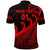 Custom New Zealand Rugby Maori Polo Shirt Silver Fern Koru Vibes Red LT8 - Wonder Print Shop