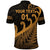 Custom New Zealand Rugby Maori Polo Shirt Silver Fern Koru Vibes Gold LT8 - Wonder Print Shop