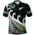 Custom New Zealand Rugby Maori Polo Shirt Silver Fern Koru Vibes Paua Shell LT8 - Wonder Print Shop