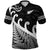 Custom New Zealand Rugby Maori Polo Shirt Silver Fern Koru Vibes Black LT8 - Wonder Print Shop