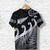 New Zealand Rugby Maori T Shirt Silver Fern Koru Vibes Black LT8 - Wonder Print Shop