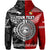 Custom New Zealand Tonga Hoodie Together Black, Custom Text And Number LT8 - Wonder Print Shop