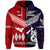 Custom New Zealand Tonga Hoodie Together Purple, Custom Text And Number LT8 - Wonder Print Shop