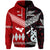 Custom New Zealand Tonga Hoodie Together Red, Custom Text And Number LT8 - Wonder Print Shop