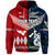 Custom New Zealand Tonga Hoodie Together Blue LT8 - Wonder Print Shop